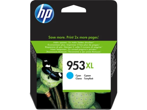 HP 953XL Cyan High Yield Original Ink Cartridge